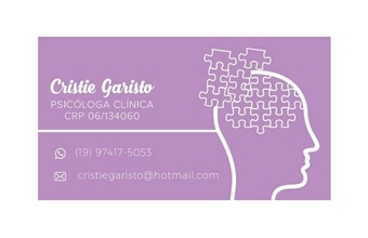 Psicóloga Cristie Garisto - Foto 1