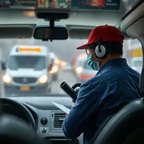 fraude de meio milhão em serviço de transporte