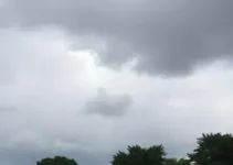 céu nublado com pancadas rápidas
