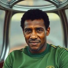 sósia de Pelé