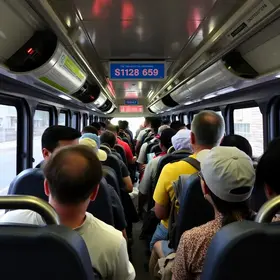 superlotação ônibus linha 659 Campinas