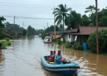 temporal no interior de SP