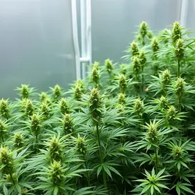 mini floresta de maconha