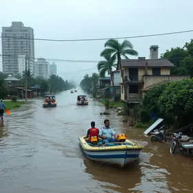 temporal em SP